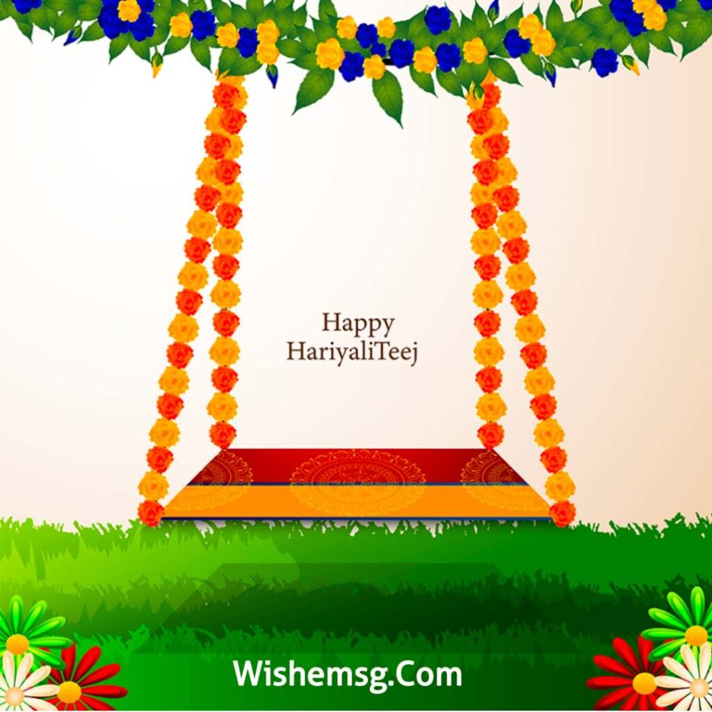 Happy Hariyali Teej Wishes 