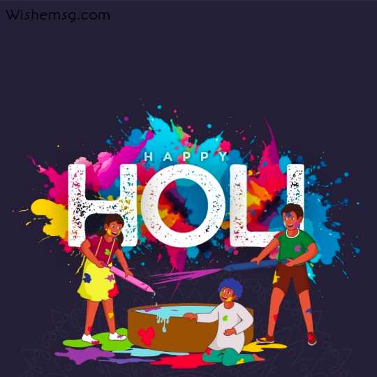 Happy Holi Wishes Quotes Images