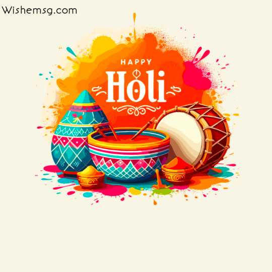 Happy Holi Wishes Quotes Images