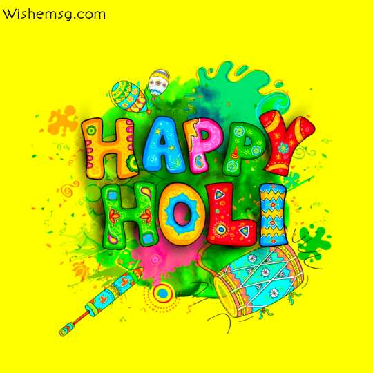 Happy Holi Wishes Quotes Images